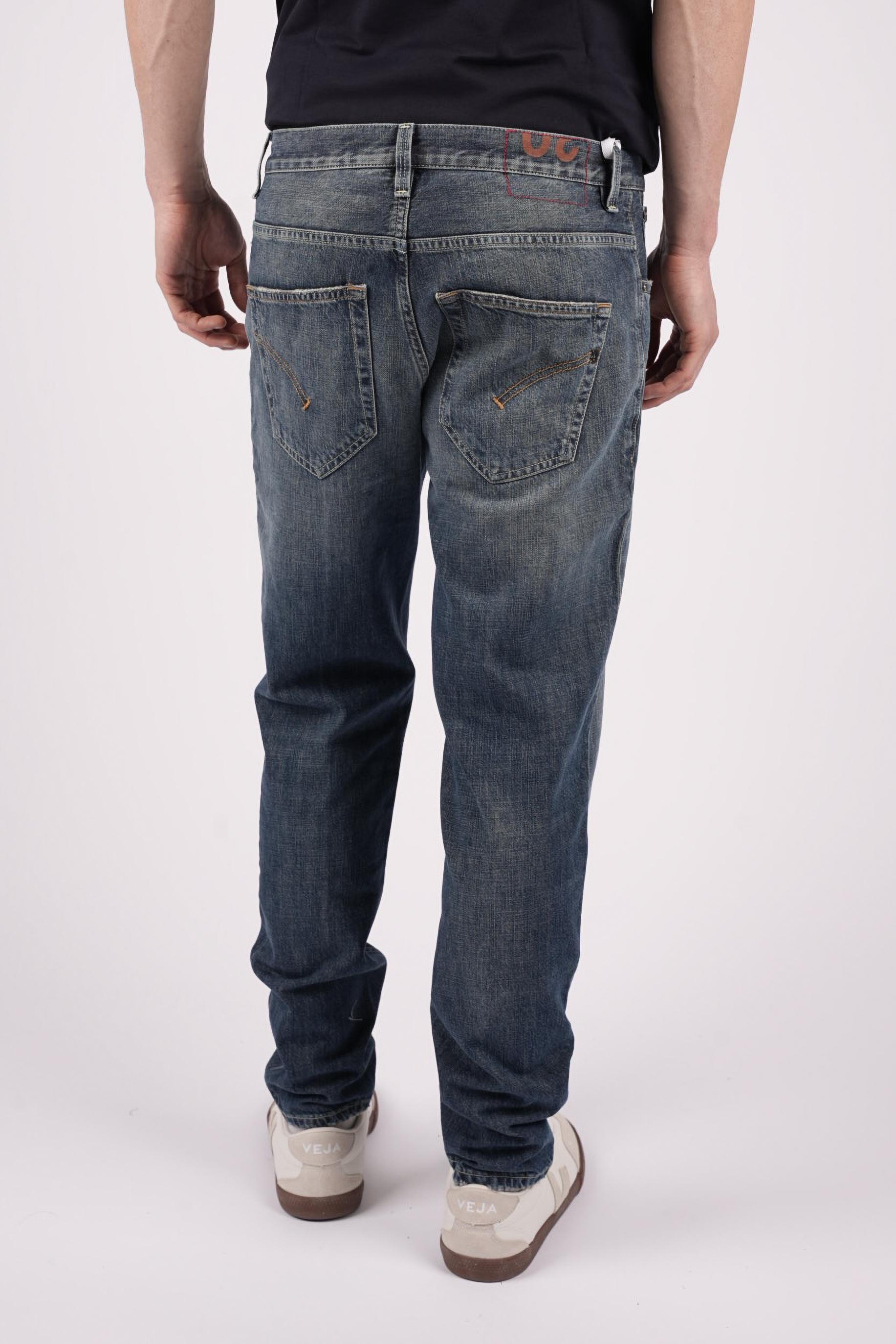 Jeans Brighton carrot in denim fisso riciclato UP434DFH269UJ41 800 DONDUP 