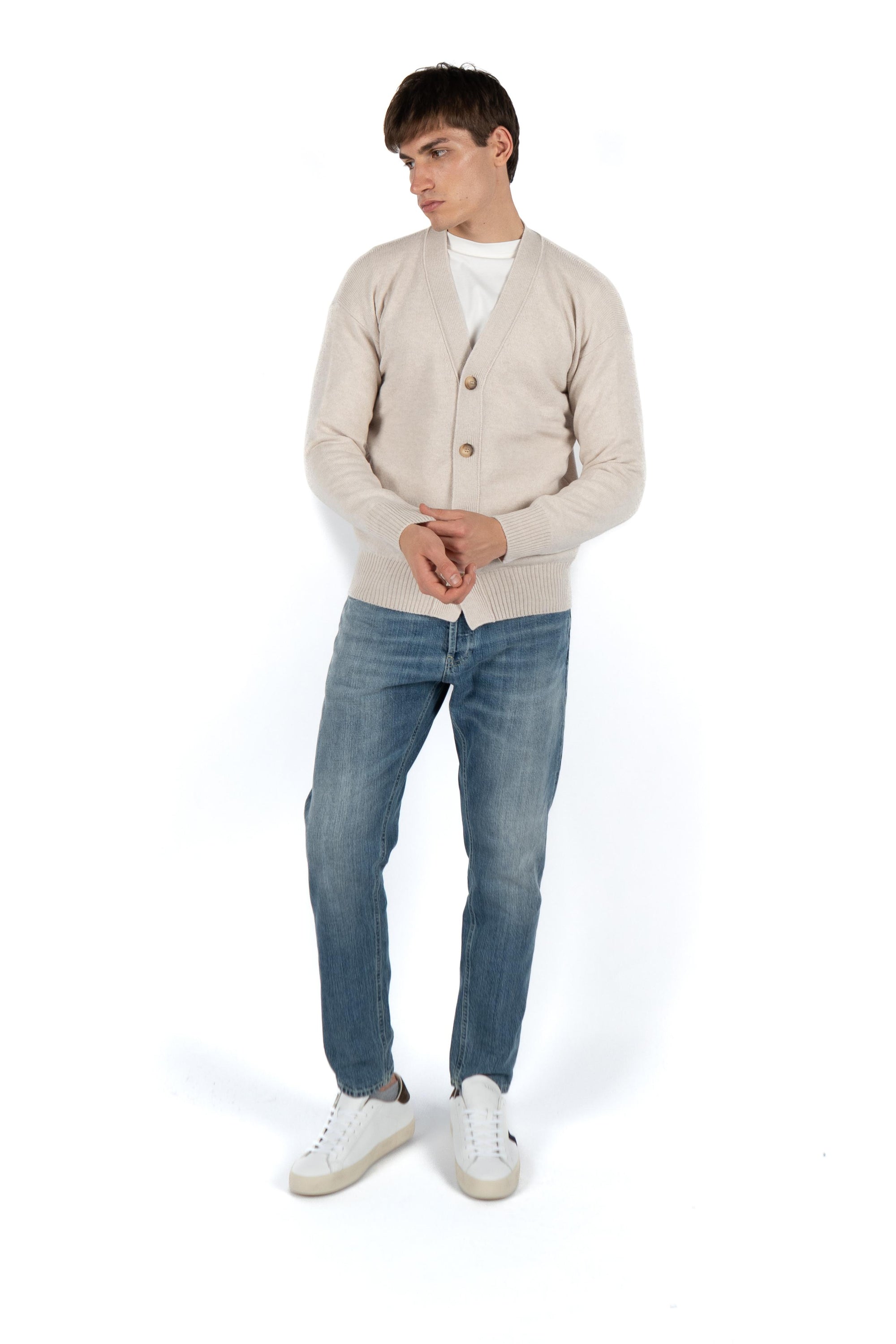 Cardigan 4 bottoni 24172/25024 054 GRAN SASSO 