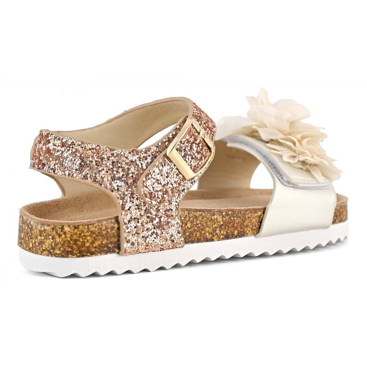 Sandalo con fiori HC2406 NAT COLORS OF CALIFORNIA 