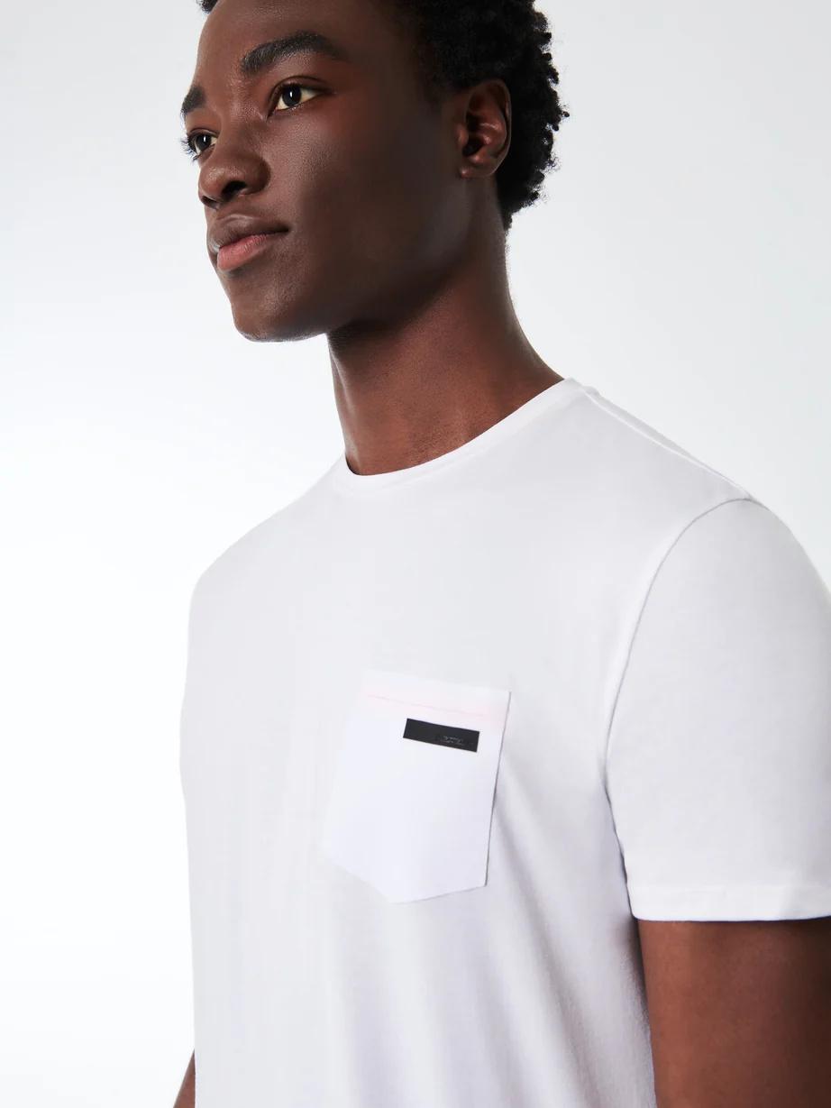 T-shirt in jersey elasticizzato 25200 09 RRD 