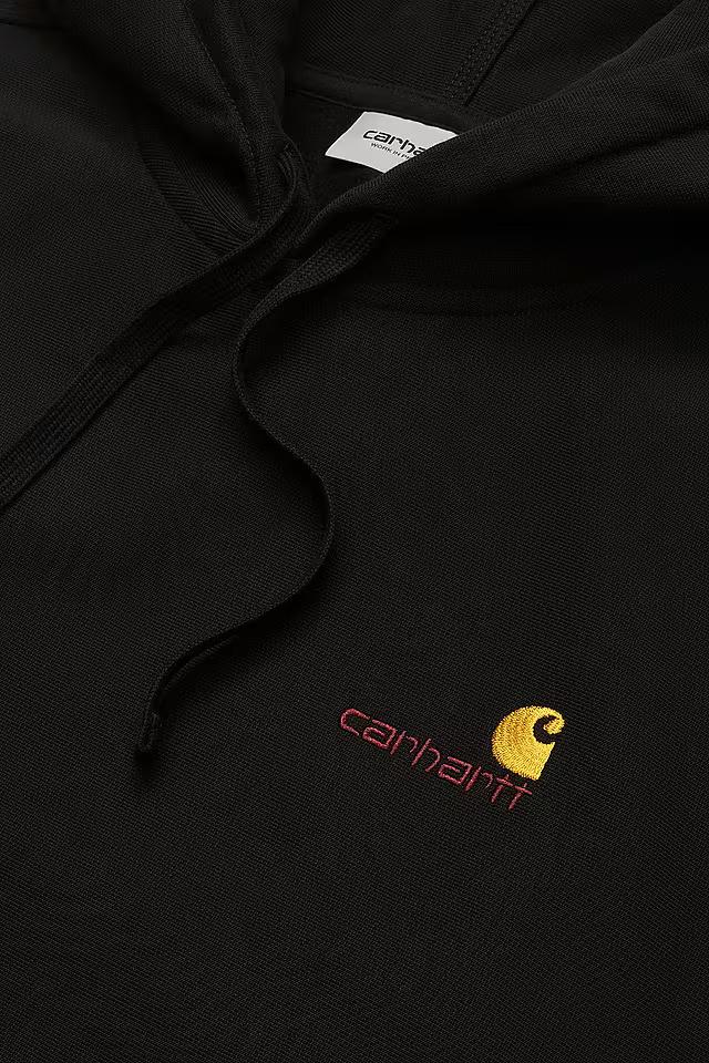 Hooded American Script Sweatshirt I028279 89XX CARHARTT WIP 