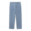Single Knee Pant blu stone bleached