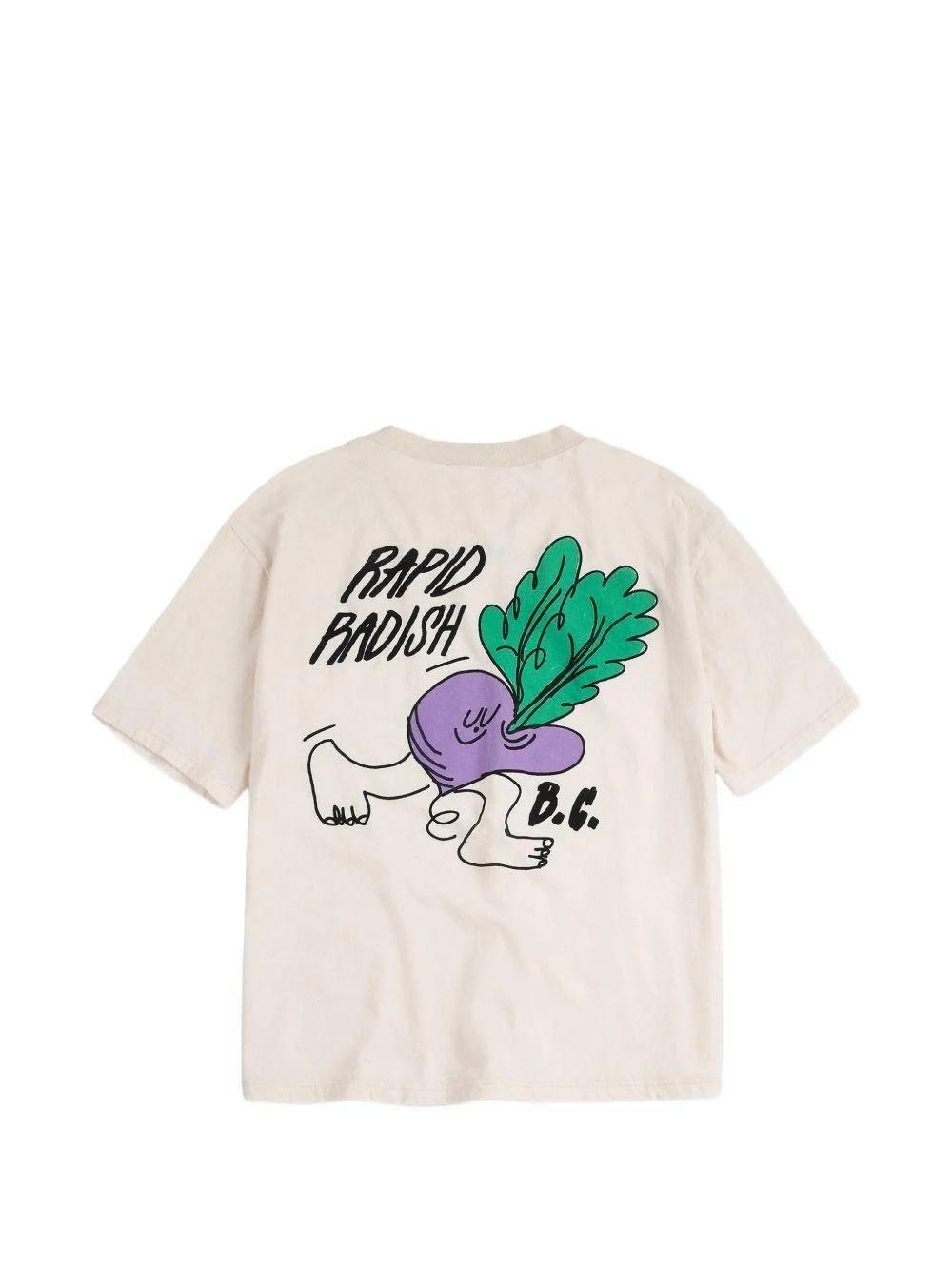 T-shirt con stampa grafica rapid radish B126AC019 199 BOBO CHOSES 