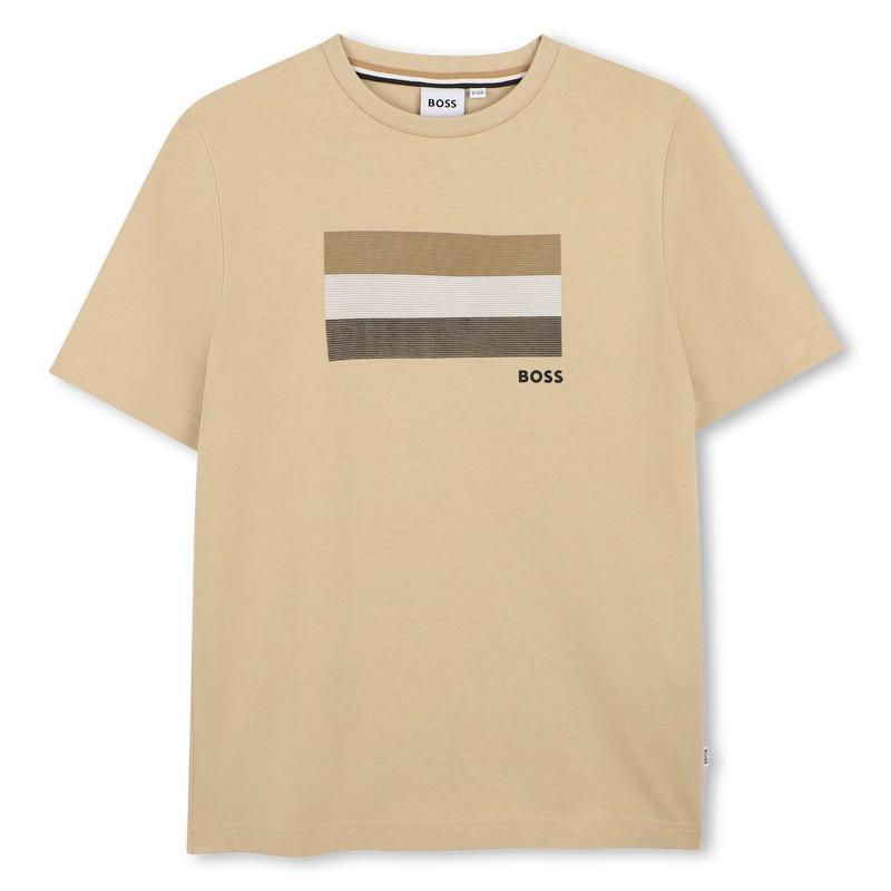 T-shirt con stampa  J52979 249 BOSS 