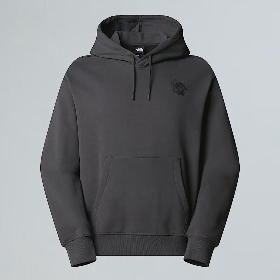 Felpa con cappuccio Powder Days Relaxed Graphic unisex NF0A8E4G 0C51 THE NORTH FACE 
