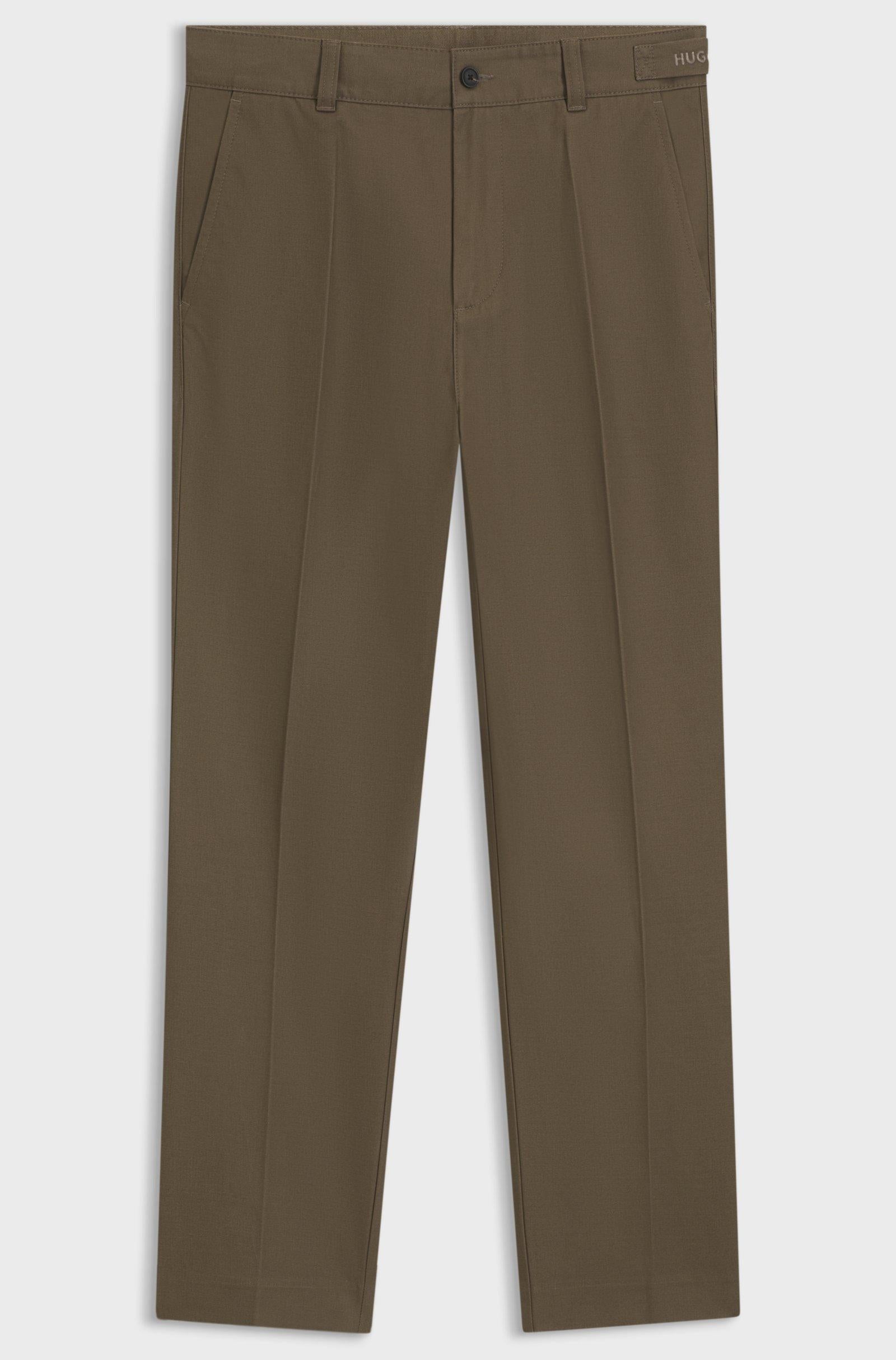 Chino slim fit in twill di cotone mercerizzato 50541394 032 HUGO 