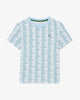 T-shirt con stampa monogramma