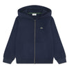 Fleece zip-up hoodie