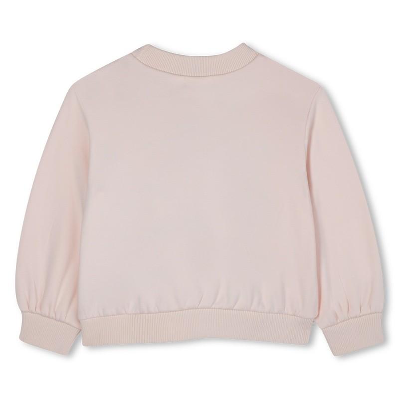 Felpa in pile U21371 47V BILLIEBLUSH 