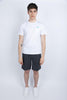 T-shirt con tasca bianca