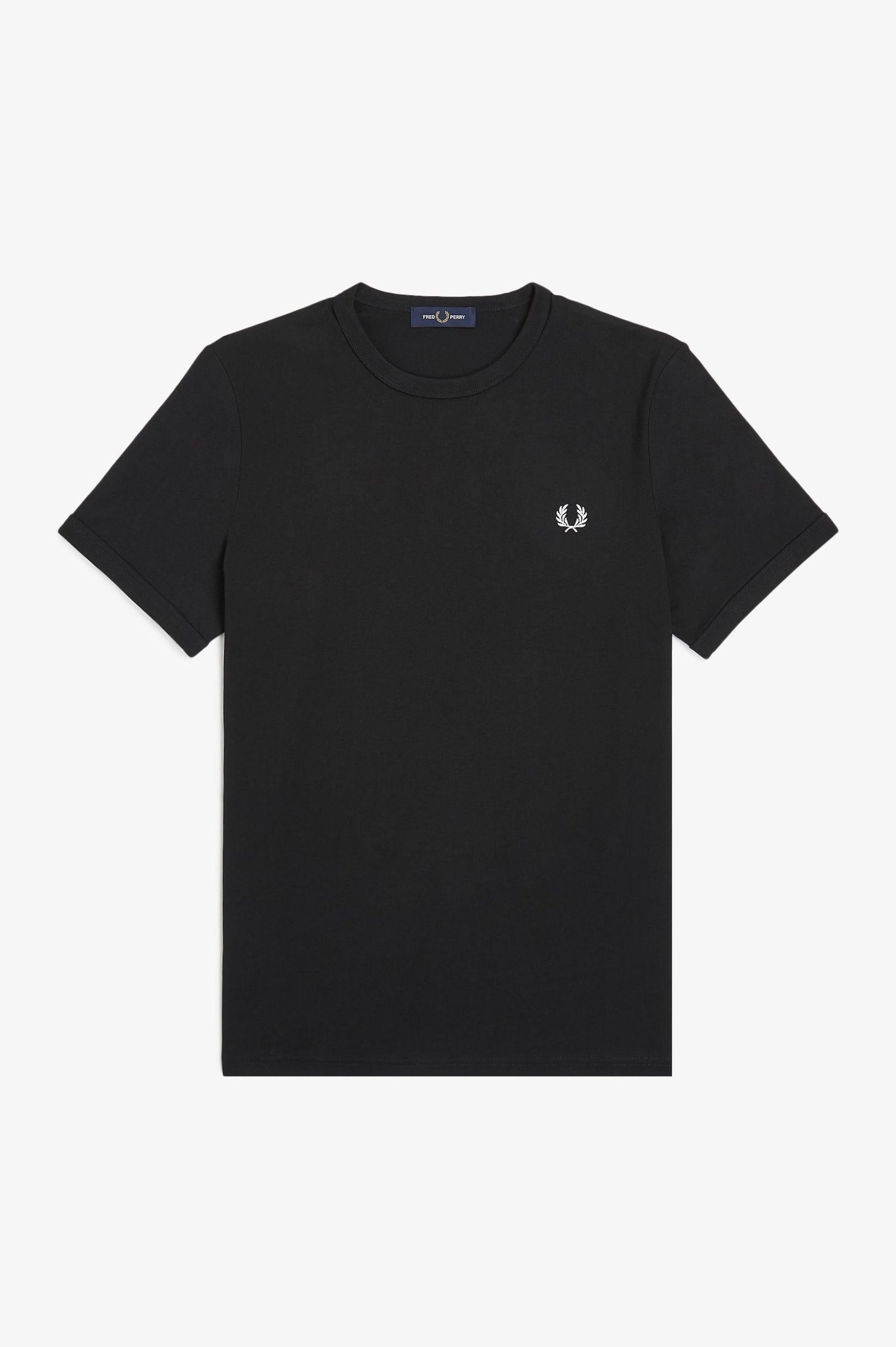 T-Shirt Ringer M351957 102 FRED PERRY 
