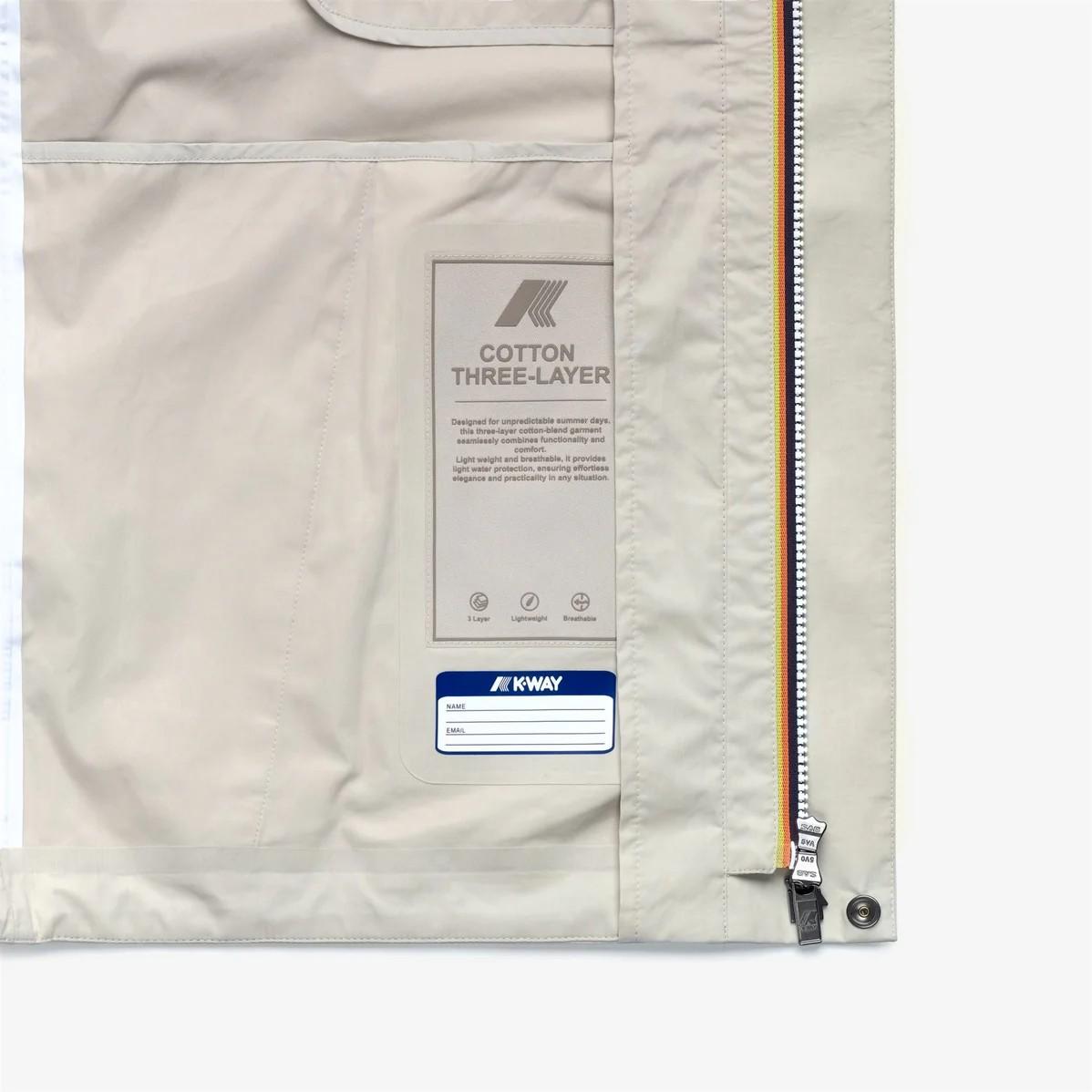 Jacko cotton 3 layers K21344W 634 K-WAY 