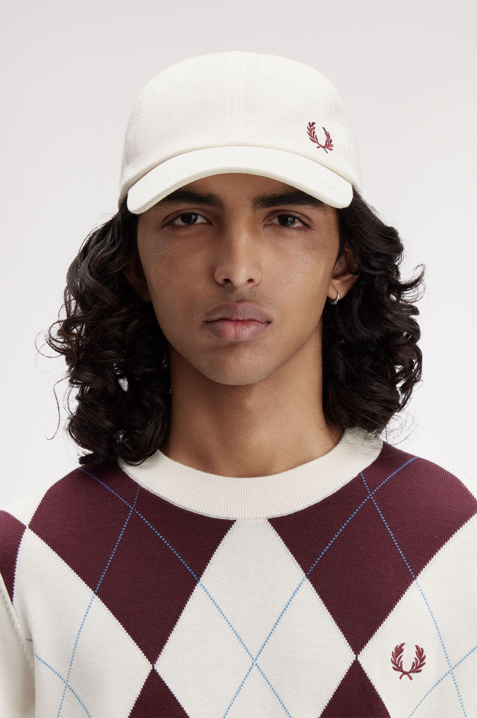 Cappellino Classico In Piqué HW672655 V84 FRED PERRY ACCESSORIES 