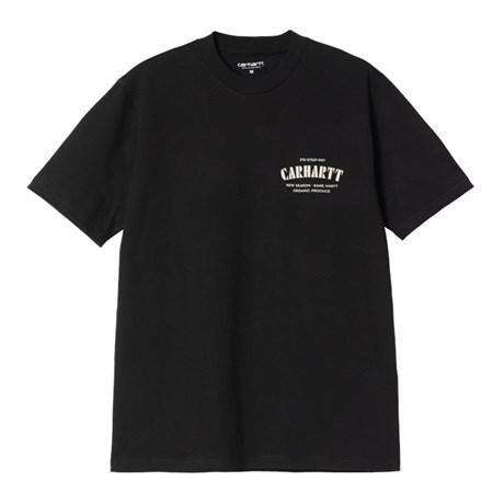 S/S Catalogue C Logo T-Shirt nera I034761 89XX CARHARTT WIP 