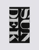 Terry beach towel with maxi logo