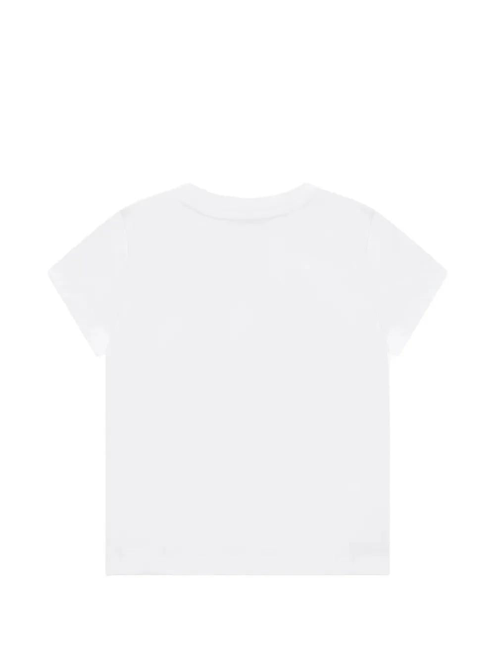 T-shirt teddy bear HGM06KLAA02 10101 MOSCHINO KID 