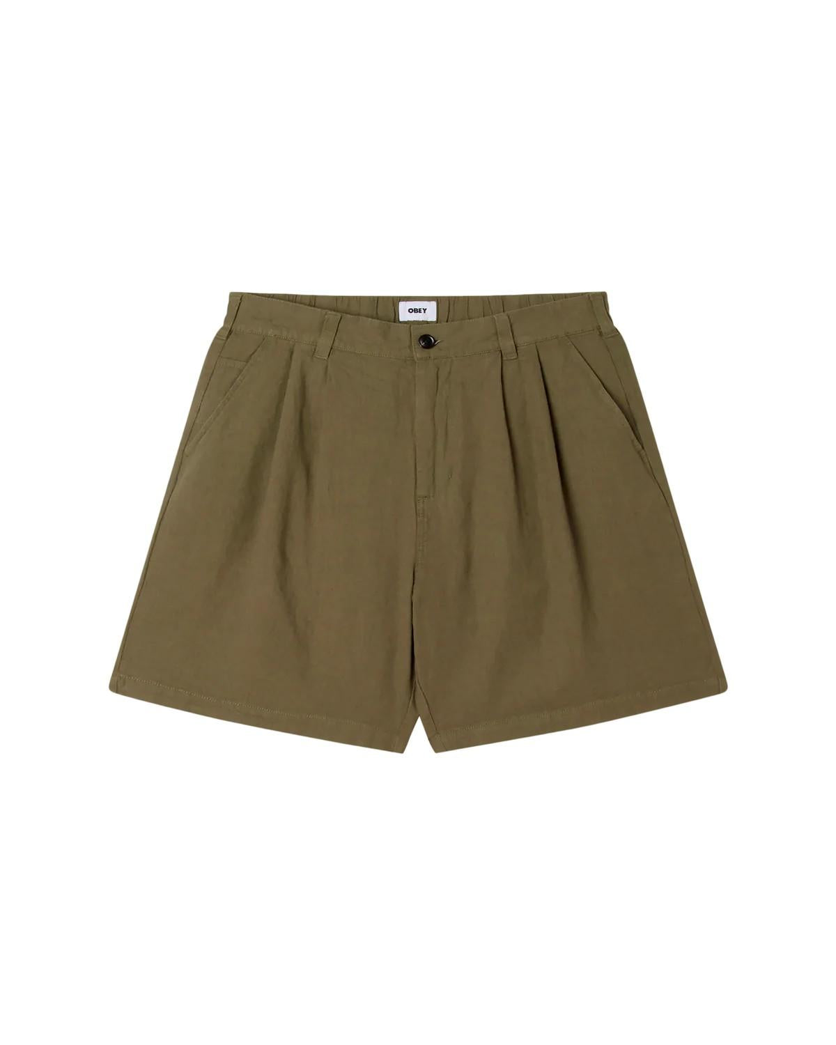 Foster planted linen short 172100104 SOL OBEY 