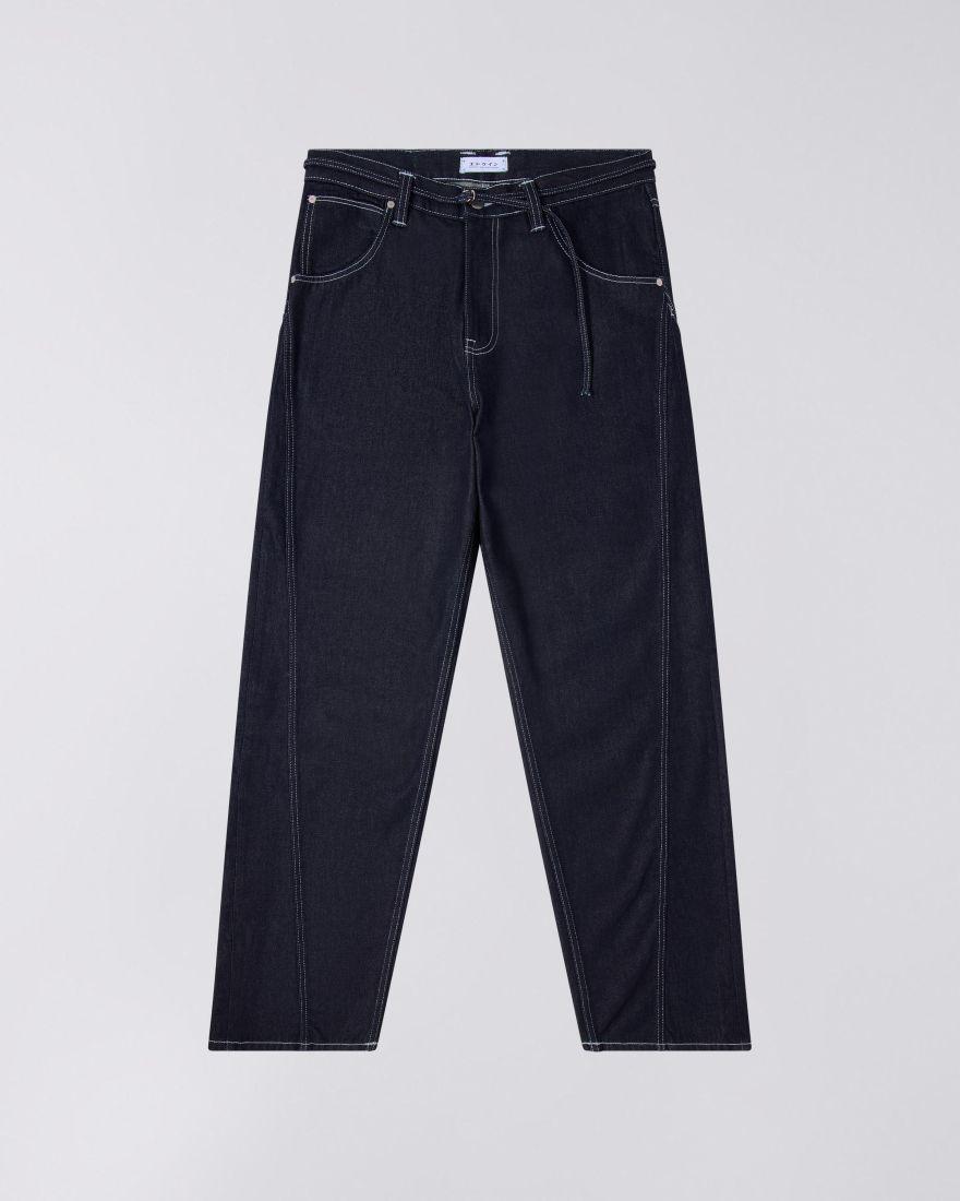 Panelled Belted Tyrell Pant navy I034988 0199 EDWIN 