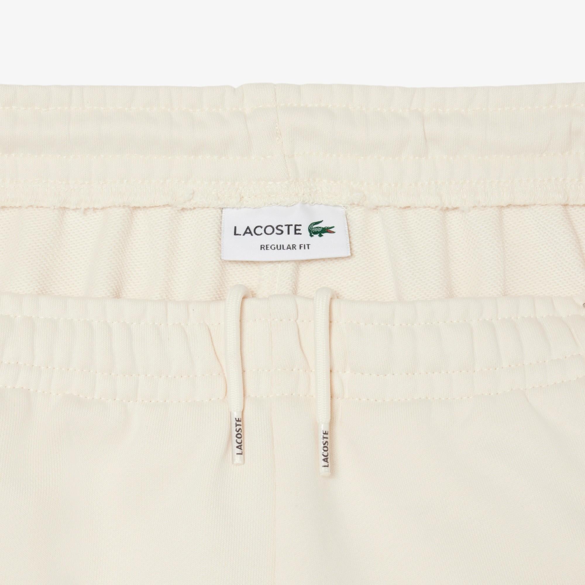 Shorts in tessuto felpato regular fit color block GH0893 3RR LACOSTE 