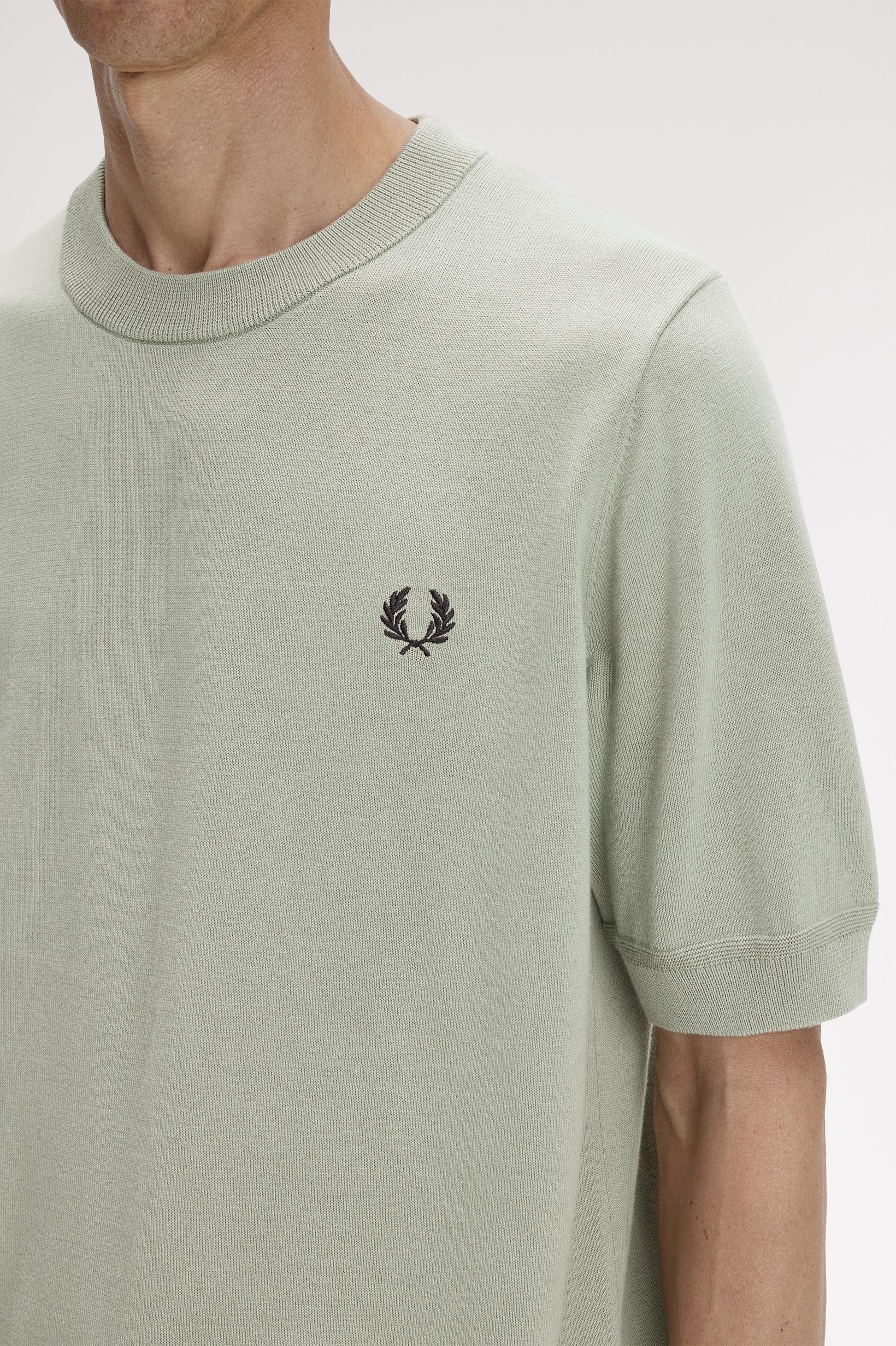 T-shirt in maglia K232257 M37 FRED PERRY 