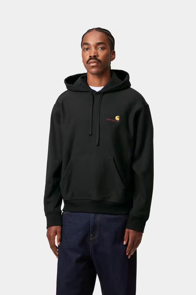 Hooded American Script Sweatshirt I028279 89XX CARHARTT WIP 