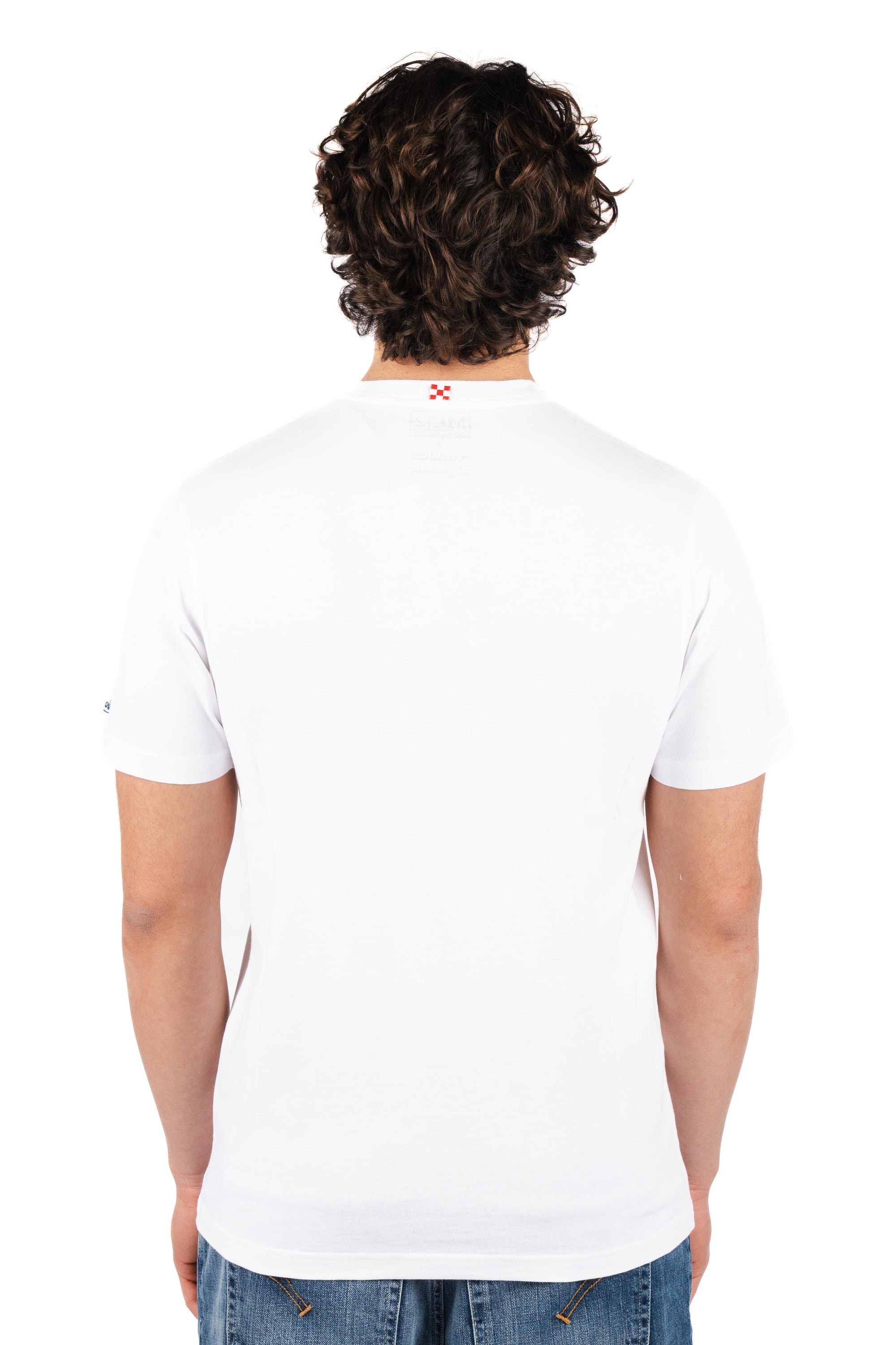 T-shirt Portofino ricamo Non sono bello piaccio POT0001 04540L MC2 SAINT BARTH 