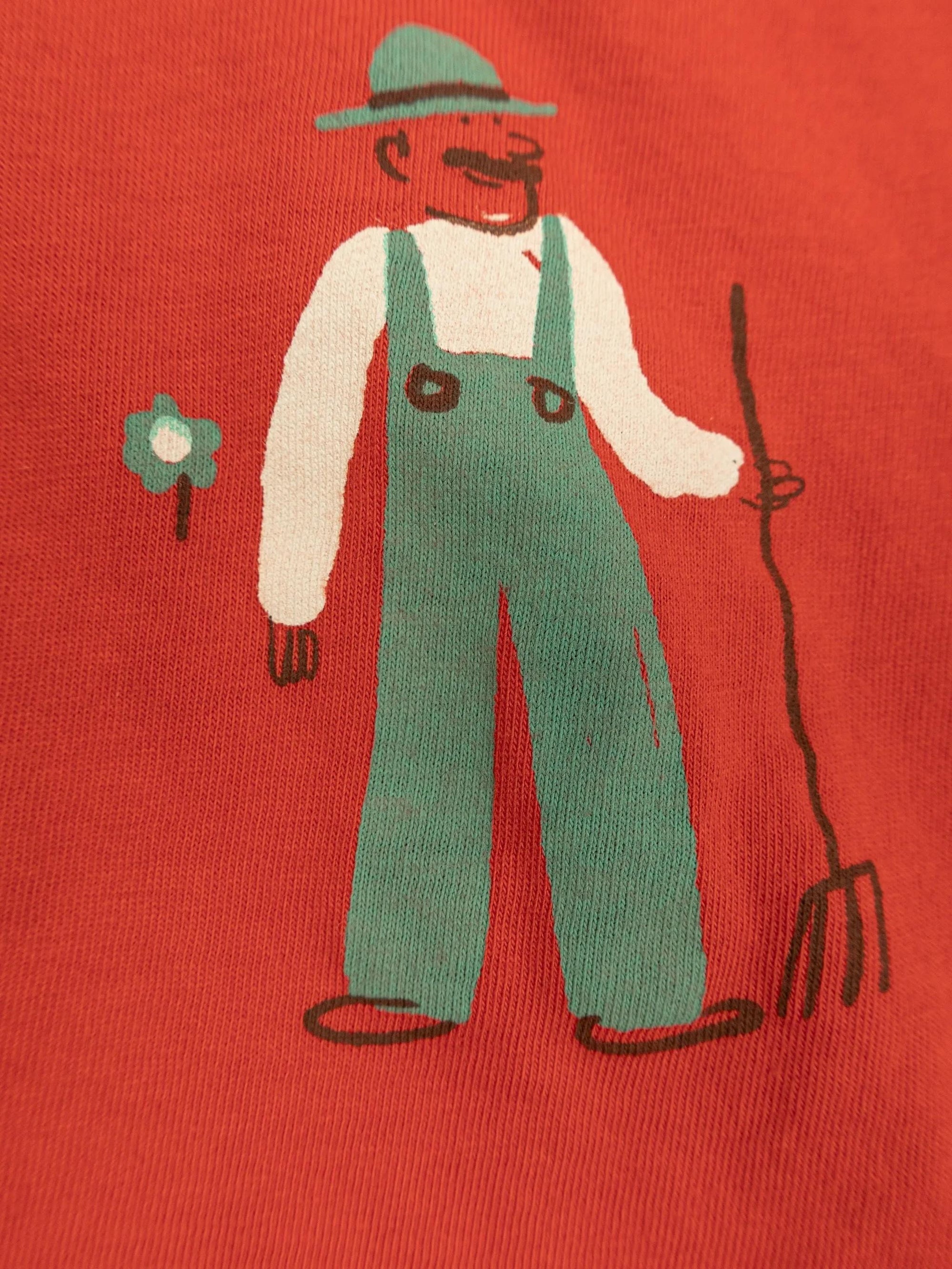 T-shirt farm adventure con stampa B126AC024 611 BOBO CHOSES 