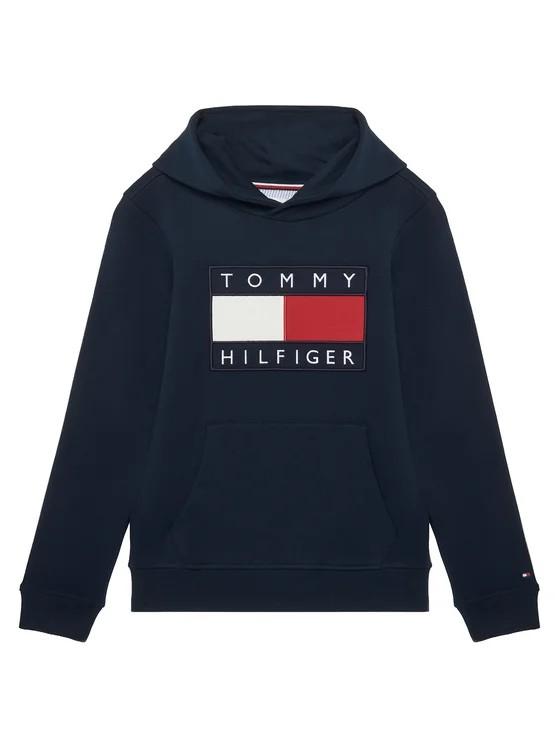 Felpa con cappuccio KS0KS00707T C1G TOMMY HILFIGER 