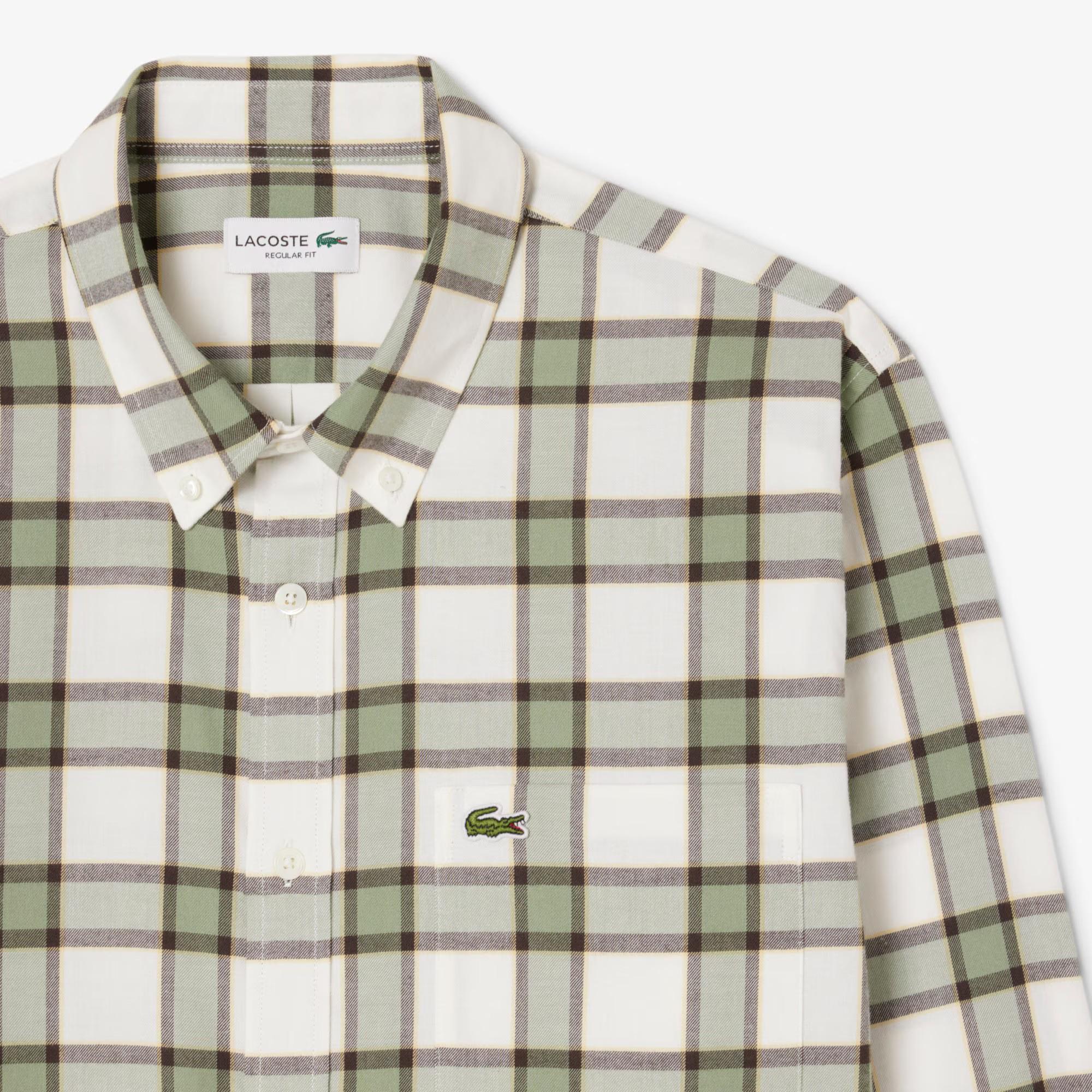 Camicia scozzese in flanella CH5097 6CI LACOSTE 