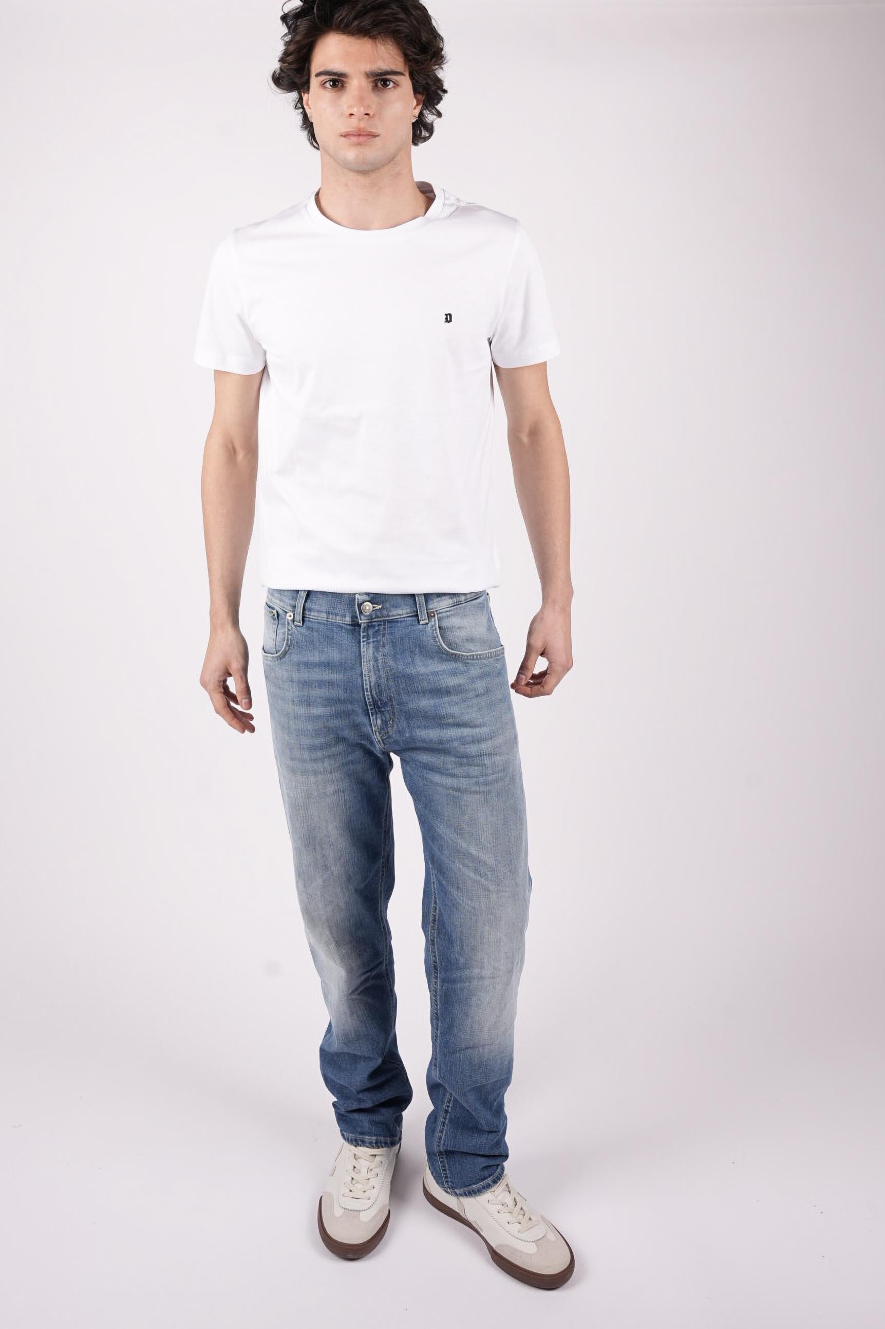 Jeans Ervin loose in denim stretch UP577DSH365UMR5 800 DONDUP 