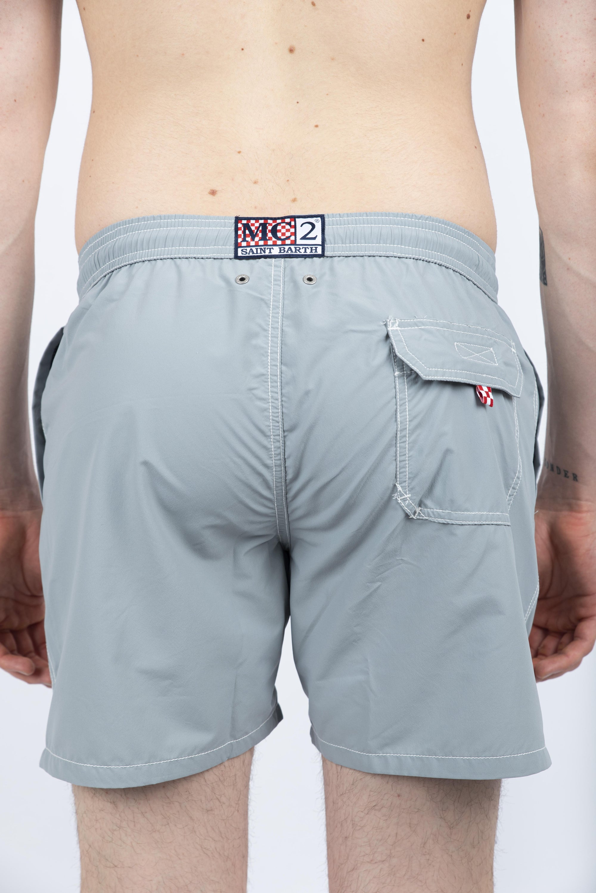 Costume classico leggero Patmos grigio PATM001 00104H MC2 SAINT BARTH 