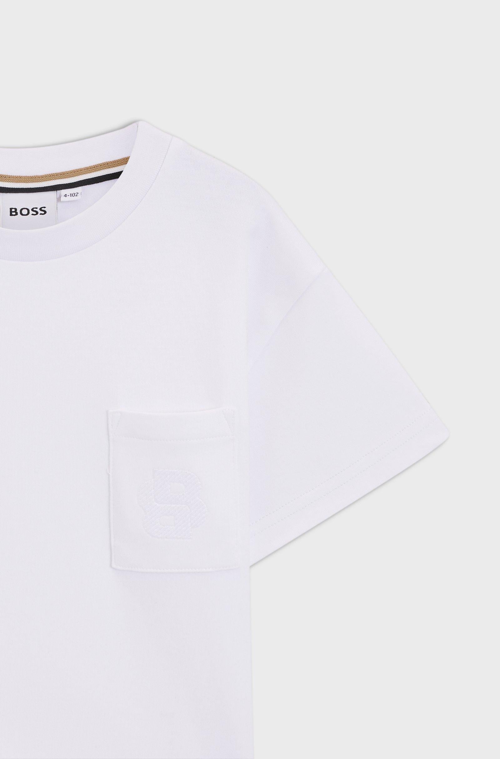 T-shirt in cotone J52377 10P BOSS 
