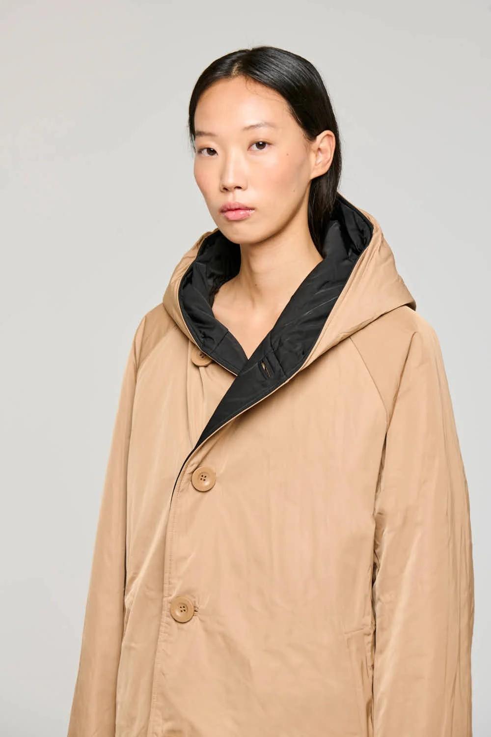 Giacca Lunga In Nylon Reversibile 9410 OFJA9410 9916 OOF WEAR 