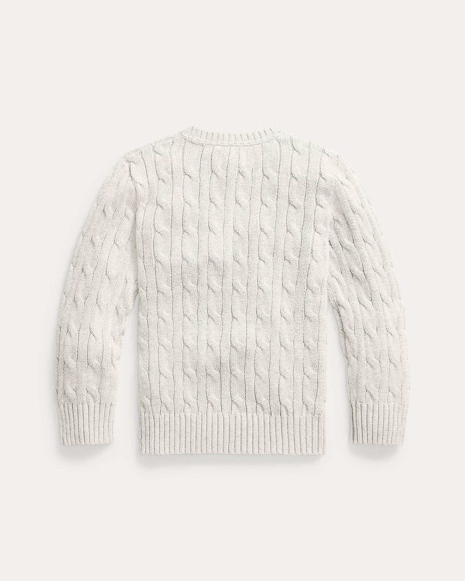 Maglia in cotone a trecce 322702674 024 POLO RALPH LAUREN 