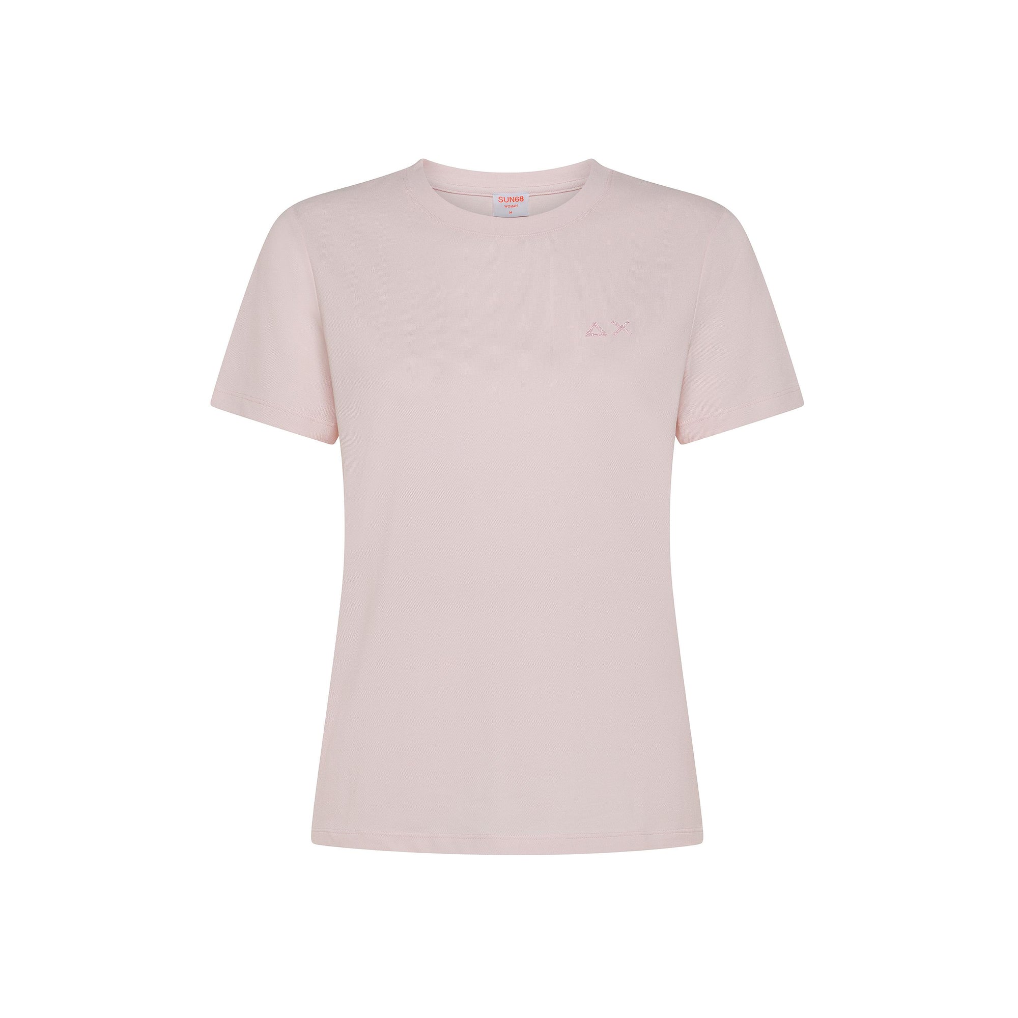 T-shirt in piquet di cotone T35237 04 SUN68 