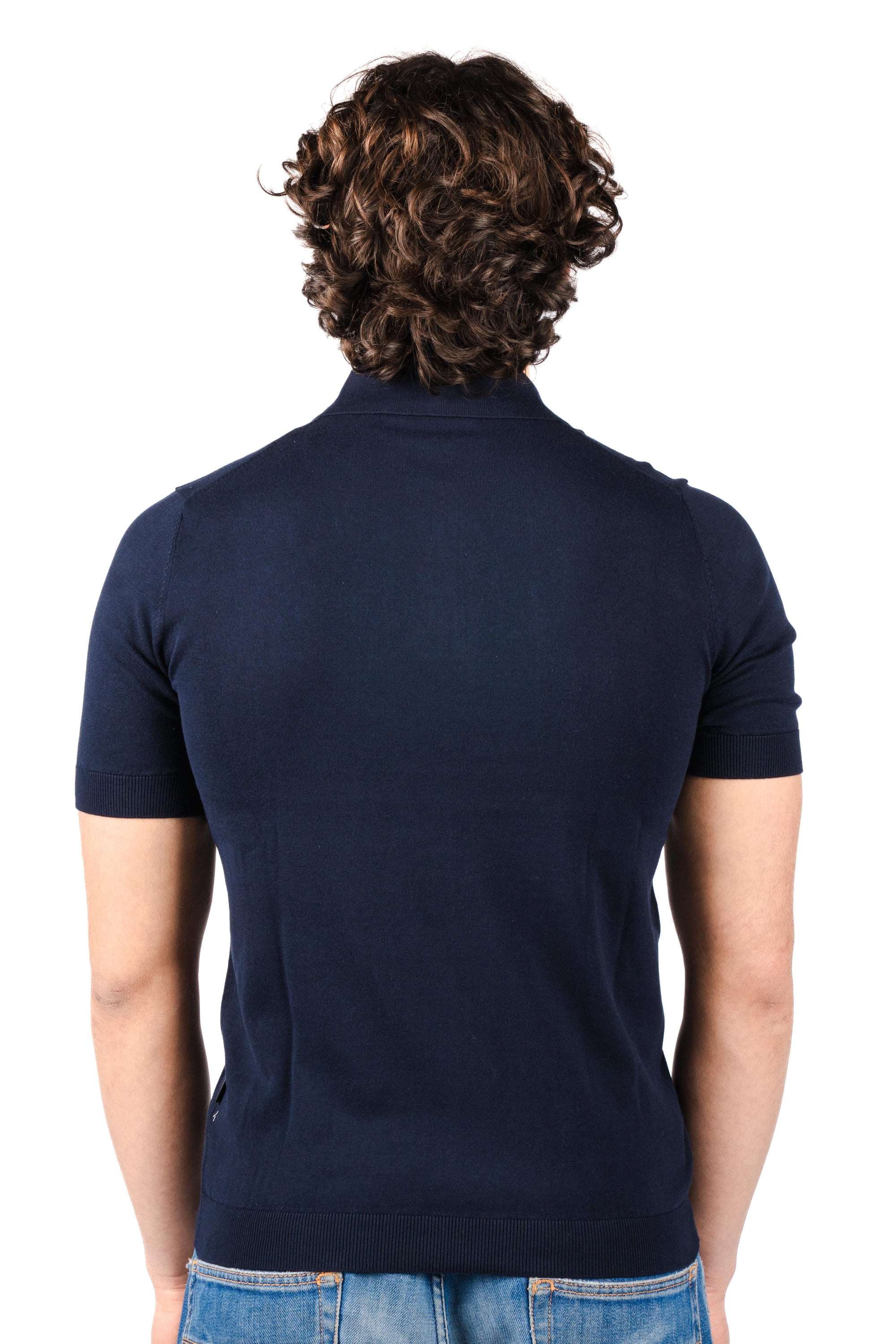 Polo knit R5010M261 NAVY REFRIGUE 