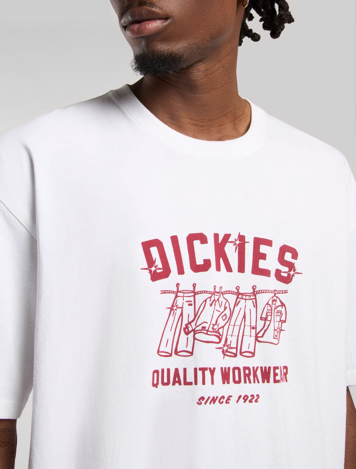 T-shirt Laundry Boxy DK0A4Z97 0WH1 DICKIES 
