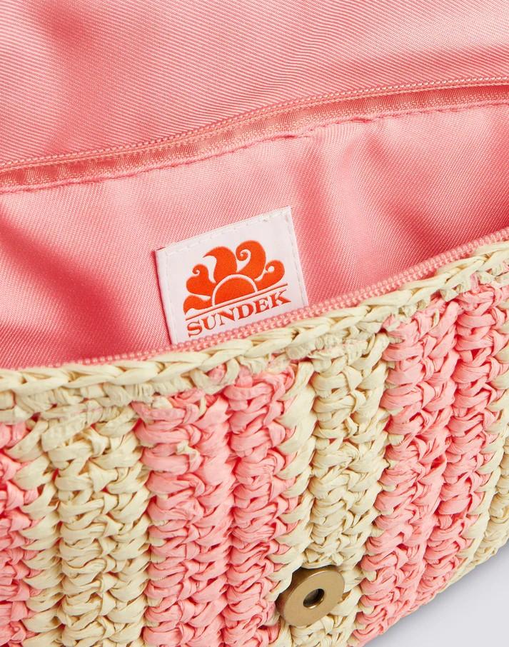 Izumi- mini borsa con logo ricamato AW742ABPA100 A3700 SUNDEK 