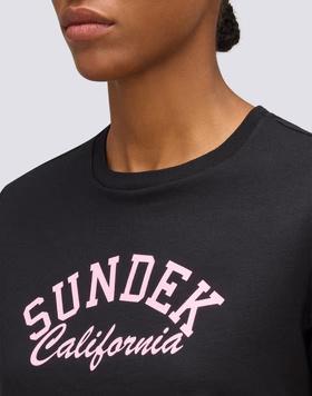 T-shirt cropped W748TEJS000 00401 SUNDEK 