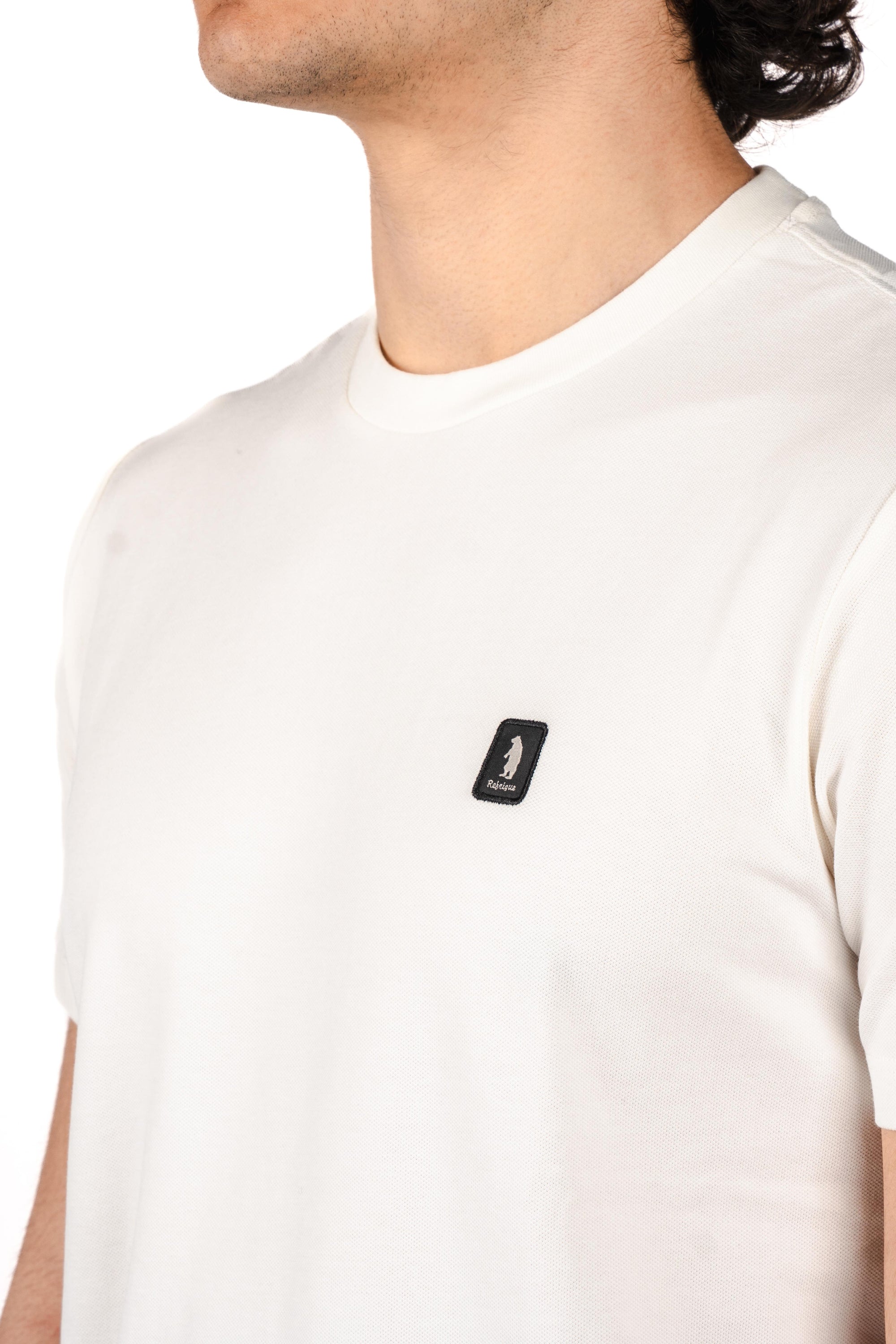 T-shirt girocollo R4514M261 WHITE REFRIGUE 