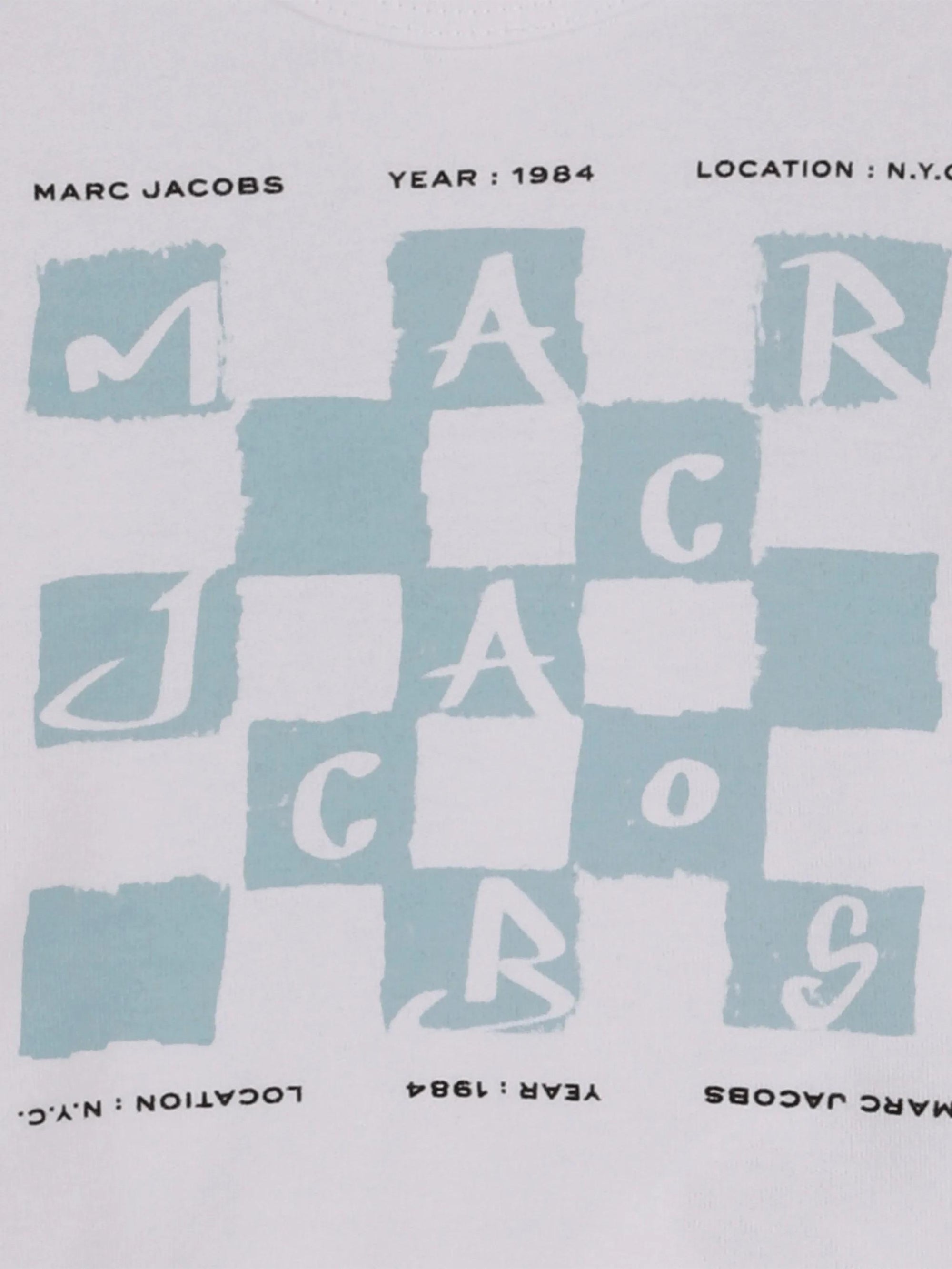 Completo con pantalocini e stampa grafica W60817 N48A MARC JACOBS 