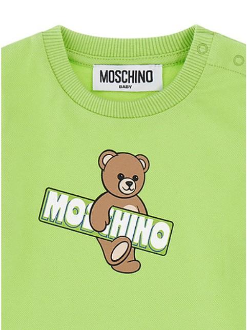T-shirt in jersey pique MOM031LFA07 30355 MOSCHINO BABY 