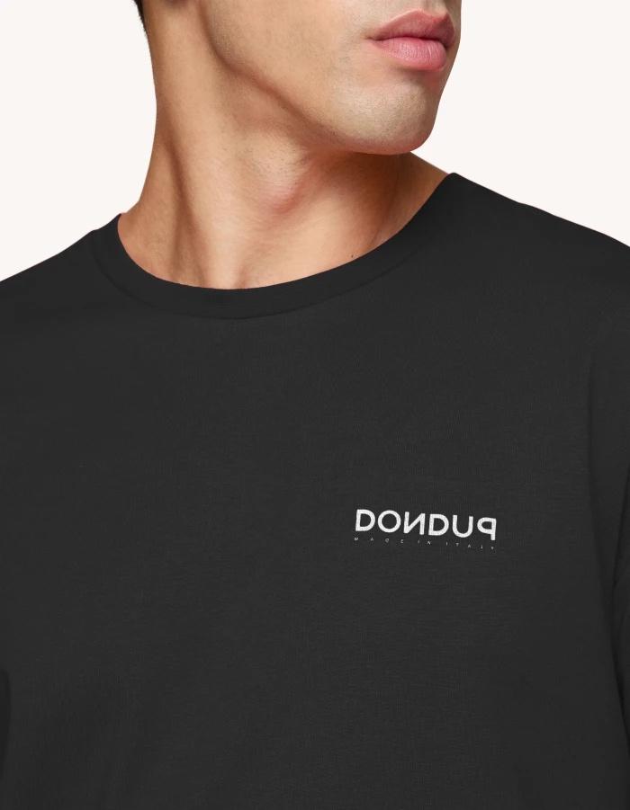 T-shirt girocollo regular US198JF0309UIT8 999 DONDUP 