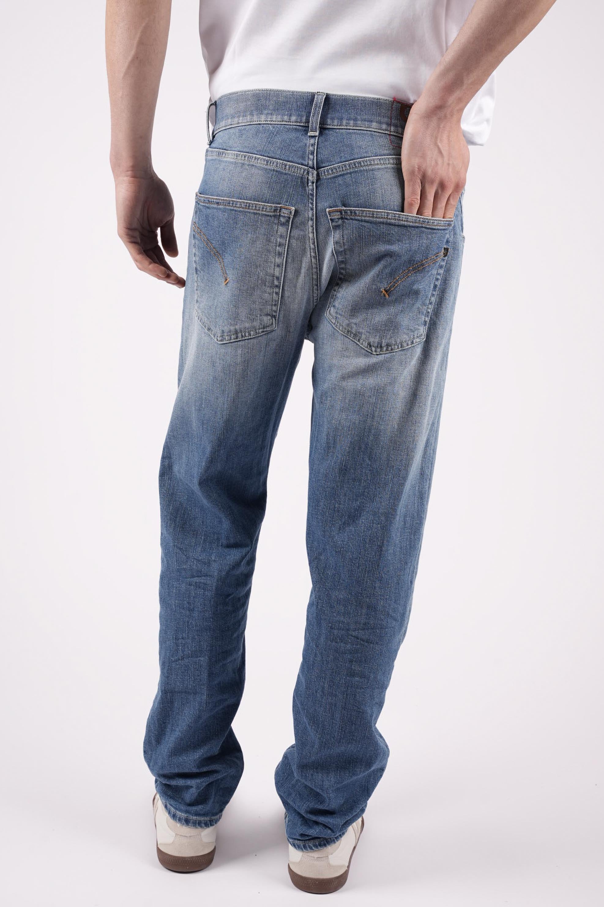 Jeans Ervin loose in denim stretch UP577DSH365UMR5 800 DONDUP 