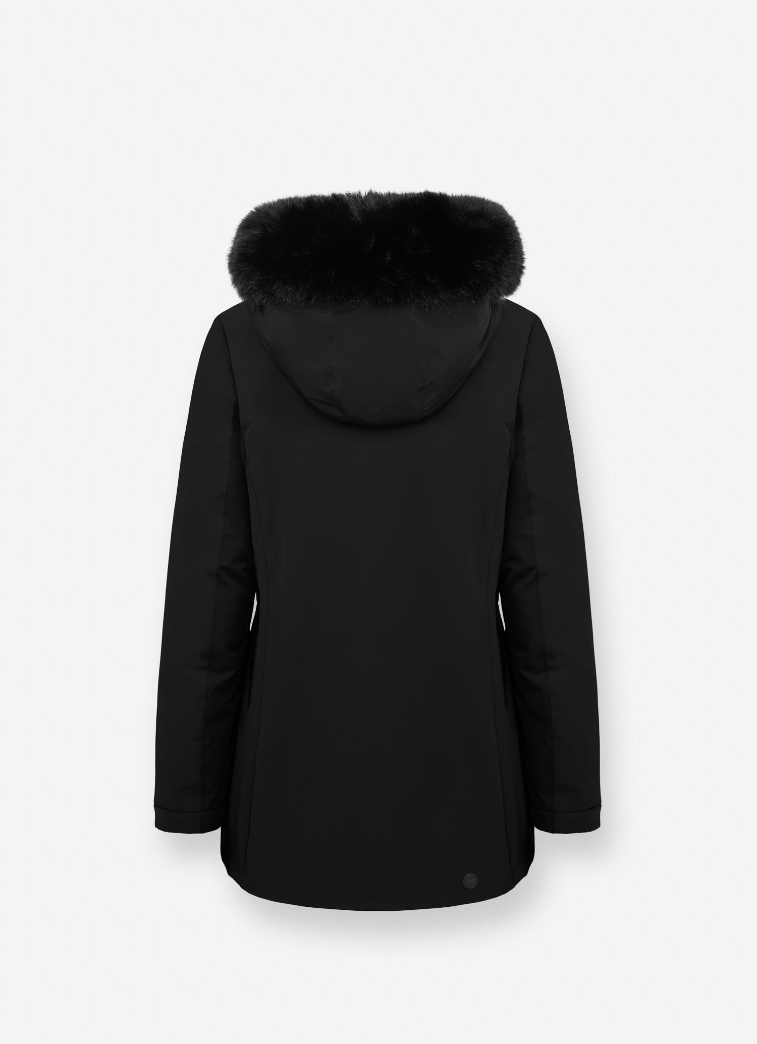 Piumino impermeabile con pelliccia 2267E4ZL 99 COLMAR 
