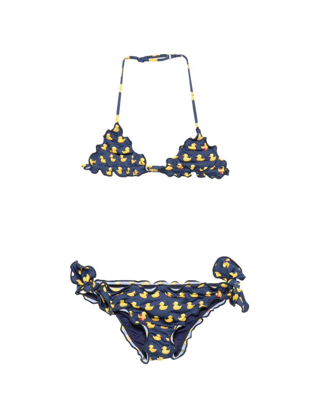 Bikini due pezzi con stampa paperelle CRIS001 03152L MC2 SAINT BARTH 