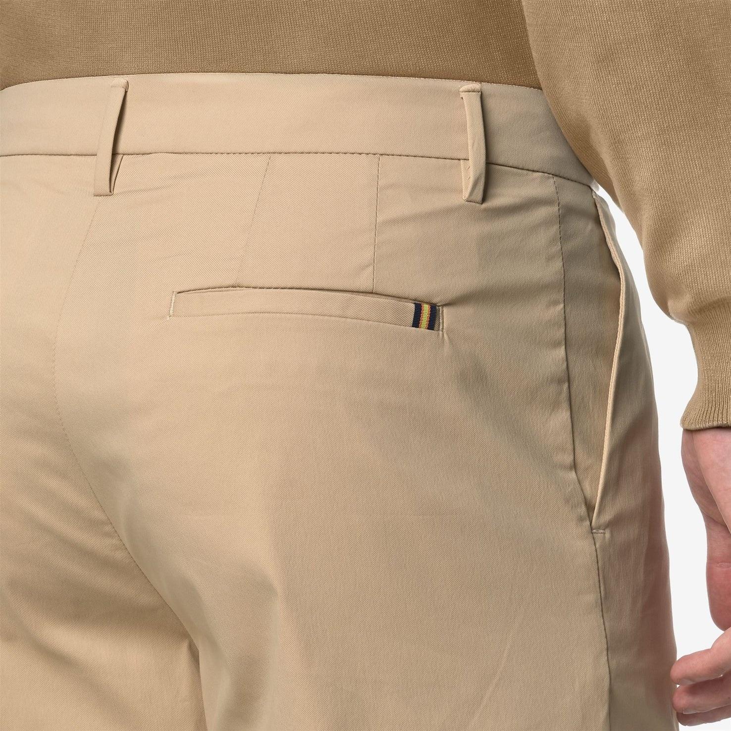 Bermuda chino da uomo beige K6133PW WBJ K-WAY 