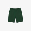 Regular fit fleece shorts