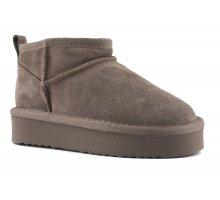 Stivale invernale con suola platform in pelle scamosciata HCYKPLA01 TAU COLORS OF CALIFORNIA 
