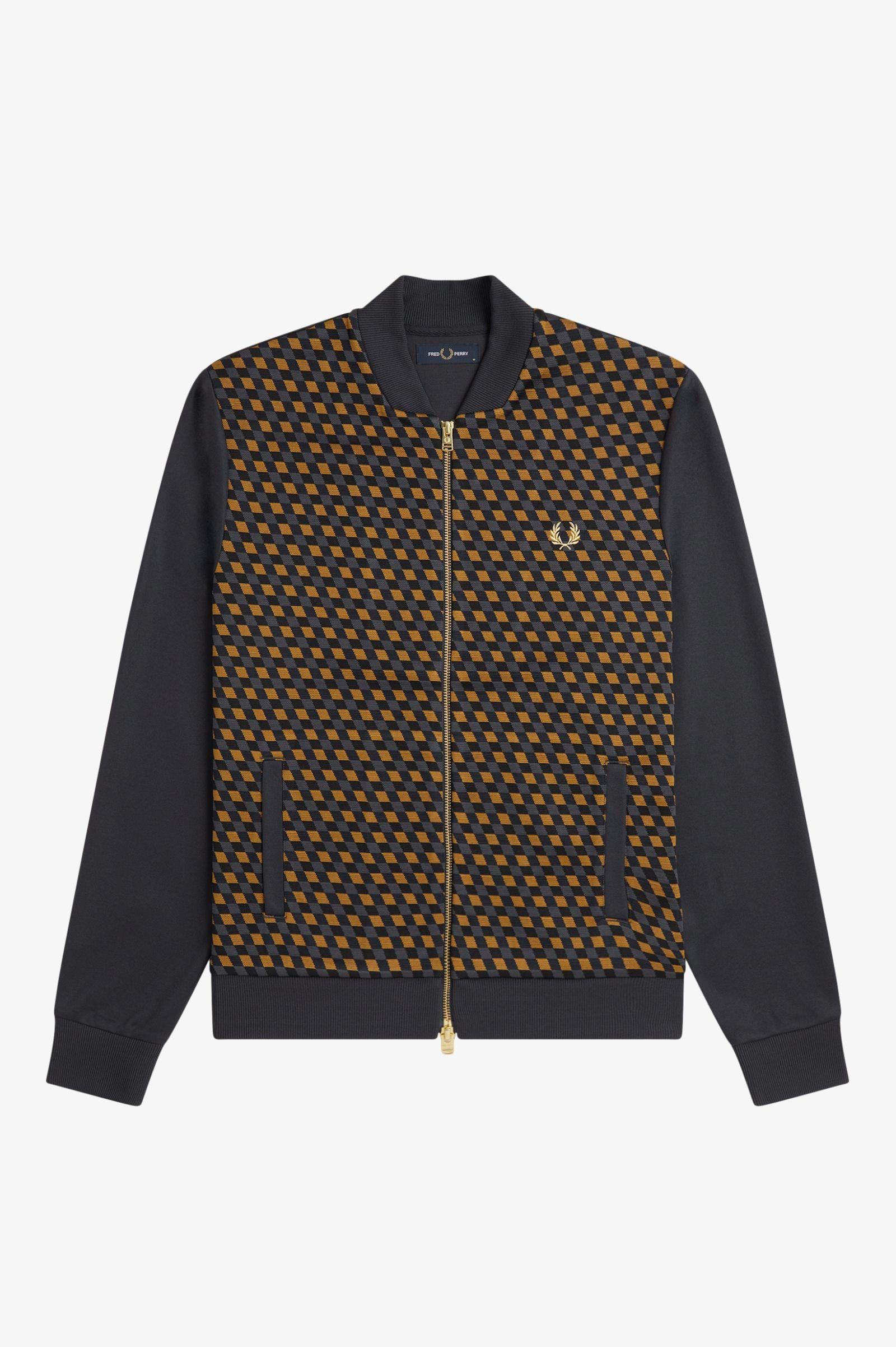 Track Jacket Geometrica J233358 297 FRED PERRY 